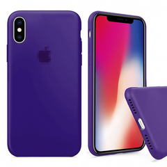 Чехол Silicone Case для iPhone Xs Max FULL (№45 Purple)