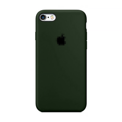 Чехол Silicone Case iPhone 6/6s FULL (№59 Dark Virid)