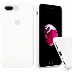 Чехол Silicone Case для iPhone 7/8 Plus FULL (№9 White)
