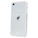 Чехол для iPhone 7|8|SE2 Card Holder Armored Case с карманом для карты прозрачный 1