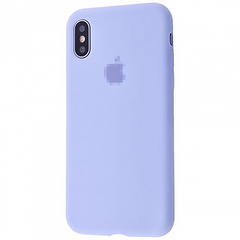Чехол Silicone Case для iPhone Xs Max FULL (№5 Lilac)