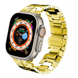 Металлический ремешок для Apple Watch 42|44|45|49mm Titanium Band Gold
