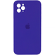Чехол Silicone Case FULL CAMERA (square side) (для iPhone 11 pro Max) (Ultraviolet)