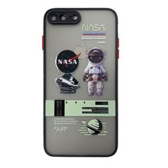 Чехол GENERATION NASA для iPhone (Nasa Black (смотрит прямо), iPhone 7/8 PLUS)