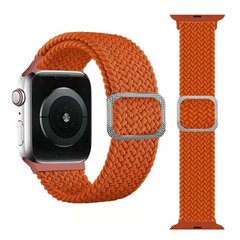 Регулируемый монобраслет на Apple Watch Braided Solo Loop (Orange, 38/40/41mm)
