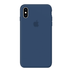 Чехол Silicone Case для iPhone X/Xs FULL (№20 Cobalt Blue)