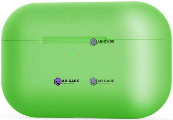 Чехол для AirPods PRO silicone case (Lime Green)