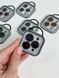 Защитные линзы для камеры iPhone 14 Pro Max Metal Diamonds Lens блестящие Black 2