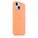 Чехол для iPhone 15 Plus Silicone Case With MagSafe Orange Sorbet 2