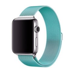 Металлический ремешок Milanese Loop для Apple Watch (38mm, 40mm, 41mm, Sea Blue)
