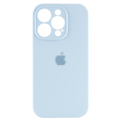 Чехол Silicone Сase для iPhone 15 Pro Full Camera №43 Sky Blue