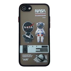 Чехол GENERATION NASA для iPhone (Nasa Black (смотрит прямо), iPhone 7/8/SE2)