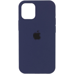 Чехол Silicone Case для iPhone 12 mini FULL (№8 Midnight Blue)