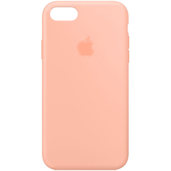 Чехол Silicone Case для iPhone 7/8 FULL (№62 Grapefruit)