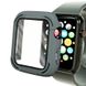 Защитный чехол со стеклом Case for Apple Watch TPC+PC+GLASS ZIFRIEND (40mm, black+gray) 1