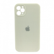 Чехол Silicone Case FULL CAMERA (square side) (для iPhone 11 pro Max) (White)