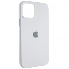 Чехол Silicone Case для iPhone 12 mini FULL (№9 White)