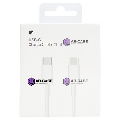 Кабель USB-C to USB-C 1m для MacBook | iPad | iPhone OEM