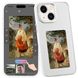 Чехол для iPhone 14 NFC Photo Changing Case, White 1