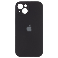 Чехол Silicone Сase для iPhone 15 Plus Full Camera №18 Black