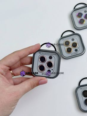 Защитные линзы на камеру iPhone 12 Pro Metal Glass Lenses Rose Gold