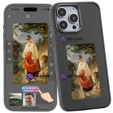 Чехол для iPhone 15 Pro Max NFC Photo Changing Case, Black
