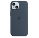 Чехол для iPhone 15 Plus Silicone Case With MagSafe Storm Blue