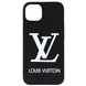 Чохол силіконовий CaseTify Louis Vuitton на iPhone 14 Pro Max Black