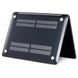 Чехол накладка для Macbook Air 13.3" A1369/A1466 Crystal Case, Black 2