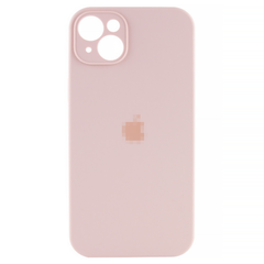 Чехол Silicone Сase для iPhone 15 Plus Full Camera №19 Pink Sand