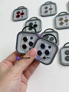 Защитные линзы на камеру iPhone 12 Pro Metal Glass Lenses Sierra Blue