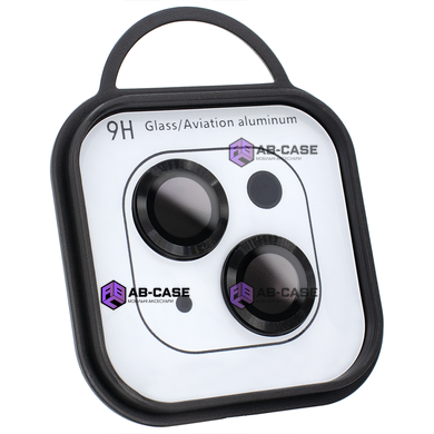 Защитные линзы на камеру iPhone 15 Plus Metal Glass Lenses Deep Purple