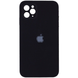 Чехол Silicone Case FULL CAMERA (square side) (для iPhone 11 pro) (Black)