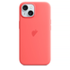 Чехол для iPhone 15 Plus Silicone Case With MagSafe Guava