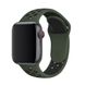 Ремешок силиконовый Nike Sport Band для Apple Watch 42|44|45|49mm Khaki-Black
