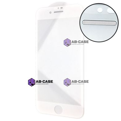 Защитное стекло 10D СЕТКА (iPhone 7/8, White)