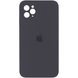 Чехол Silicone Case FULL CAMERA (square side) (для iPhone 11 pro) (Charcoal Gray)