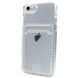 Чехол прозрачный Card Holder для iPhone 7|8|SE2 с карманом для карты 1