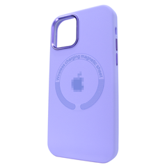 Чехол для iPhone 14 Pro Silicone case with MagSafe Metal Camera Glycine