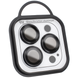 Защитные линзы на камеру iPhone 12 Pro Max Metal Glass Lenses Black 1