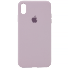 Чехол Silicone Case для iPhone Xs Max FULL (№7 Lavender)
