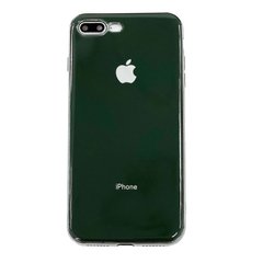 Чехол Silicone Glass Case (для iPhone 7/8 PLUS, Green)