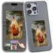 Чехол для iPhone 15 Pro NFC Photo Changing Case, Silver
