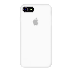 Чехол Silicone Case для iPhone 7/8 FULL (№9 White)