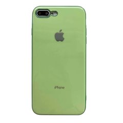 Чехол Silicone Glass Case (для iPhone 7/8 PLUS, Mint Gam)