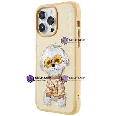 Чехол для iPhone 15 Pro Nimmy Case Rich Pets, Yellow Teddy Dog