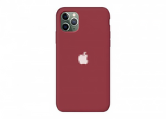 Чехол Silicone Case для iPhone 11 pro FULL (№33 Dark Red)