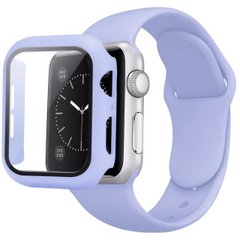 Комплект Silicone Band + Case для Apple Watch (40mm, Purple)
