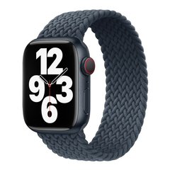 Монобраслет на Apple Watch Braided Solo Loop (Charcoal Grey, 38mm, 40mm, 41mm, S)