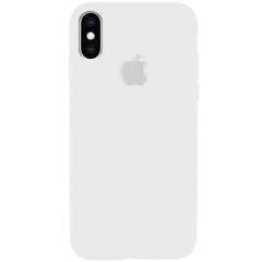 Чехол Silicone Case для iPhone Xs Max FULL (№9 White)
